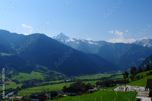 Austria: Panorama vom Zillertal imTirol
