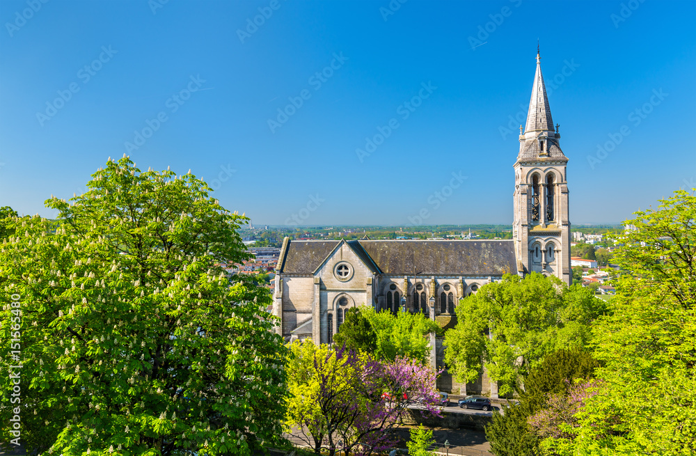 Saint Ausone Church in Angouleme, France