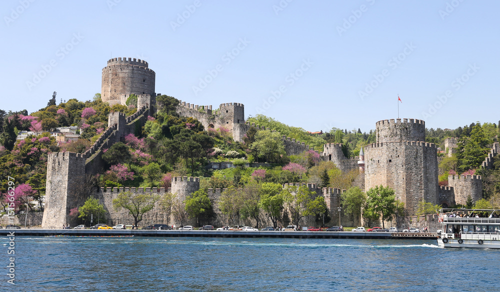 Rumelian Castle in Istanbul City