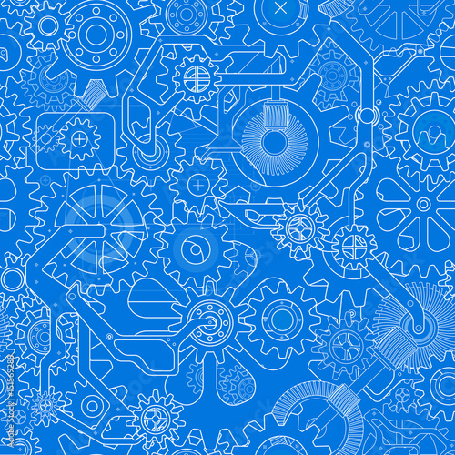 Clockworks gear background