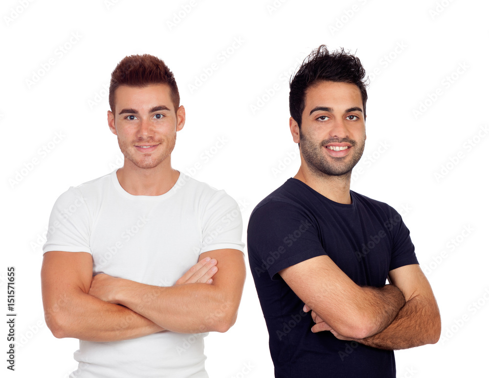 Two handsome men Two handsome men