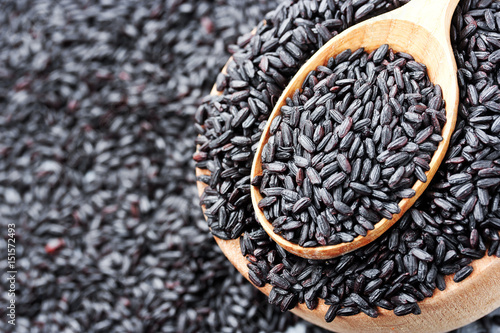 Organic black nerone rice