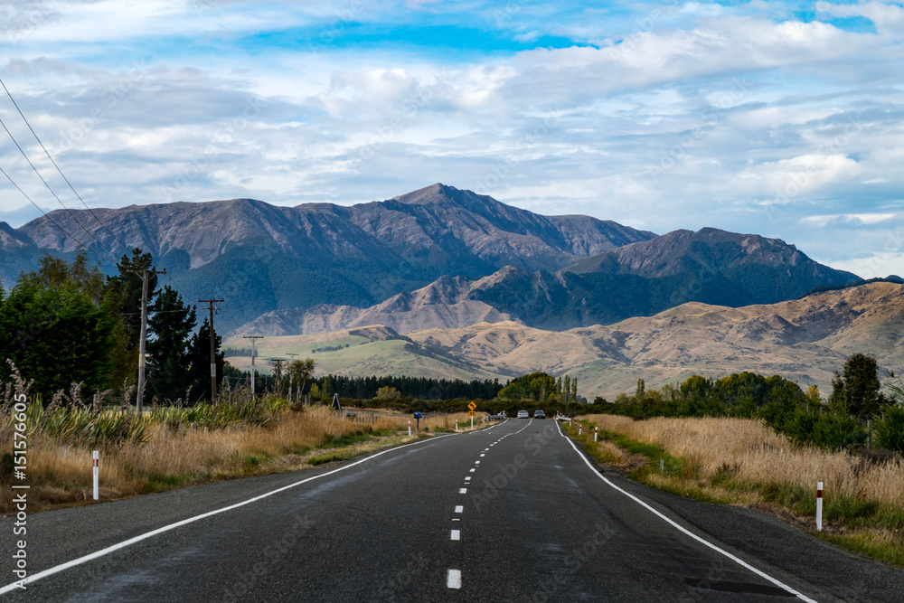 Fototapeta premium Landscape of sound island of New Zealand