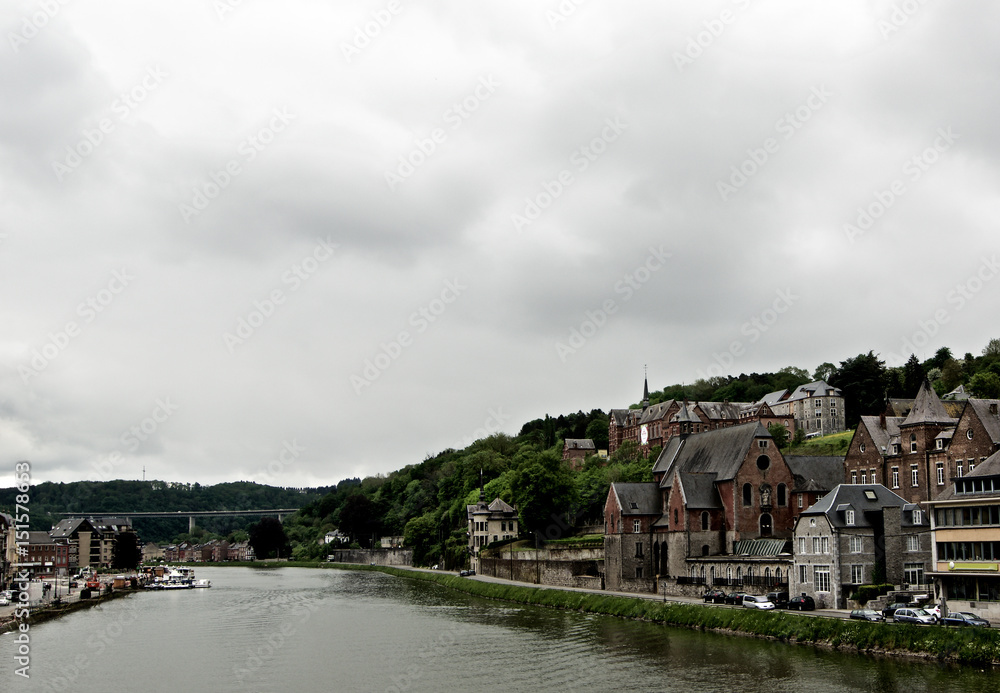 Obraz premium Meuse River in Dinant