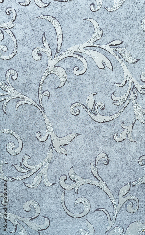 Exclusive collection of background textures decorative plaster for walls. For all styles of interior design. Background texture of a matt structure with a cold tone. Abstract raised pattern Exclusive collection of background textures decorative plaster for walls. For all styles of interior design. Background texture of a matt structure with a cold tone. Abstract raised pattern