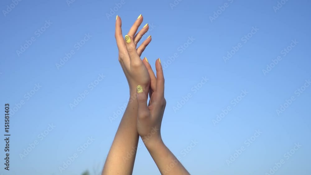 Hands in the air Hands in the air