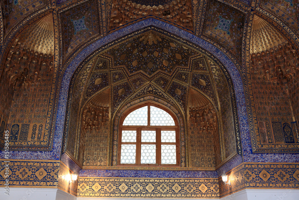 Window in Aksaray mausoleum