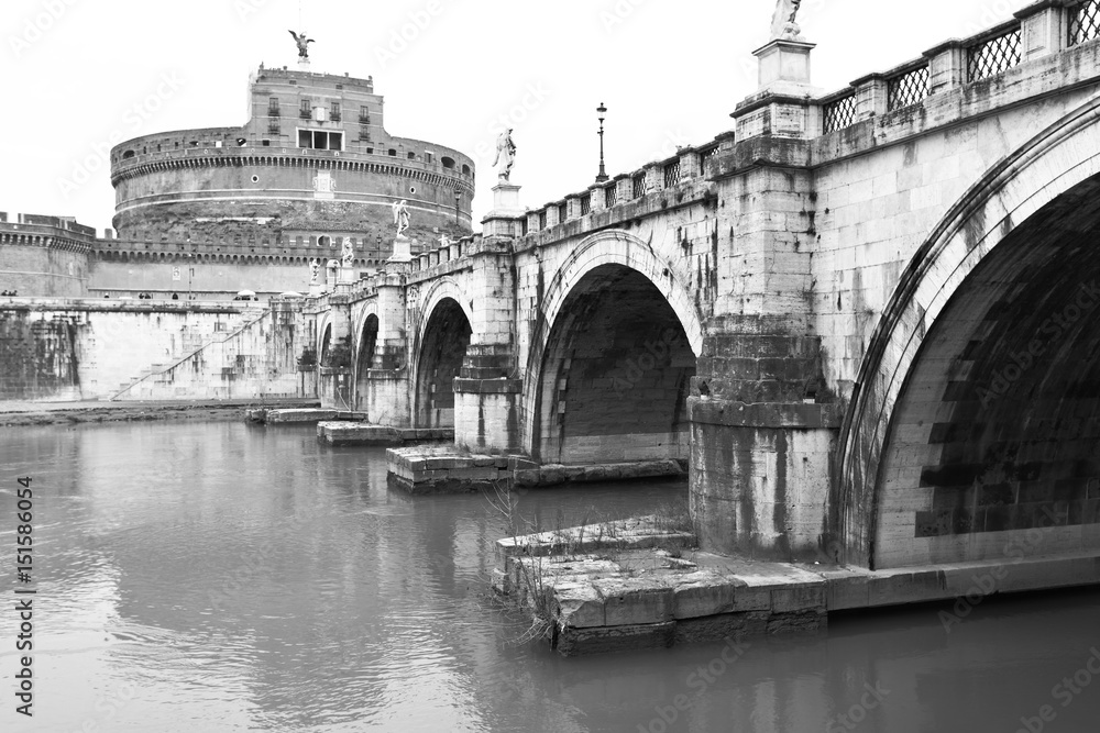 Bridge of St Angel and Castle of the Holy Angel