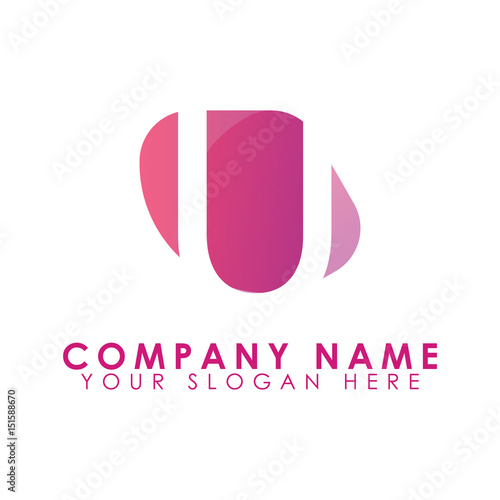 Letter U Logo, Creative & Stylish