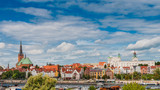 Stettin - Panorama; Polen