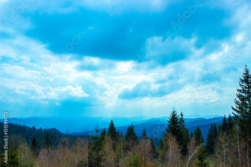 View of the Beskydy.