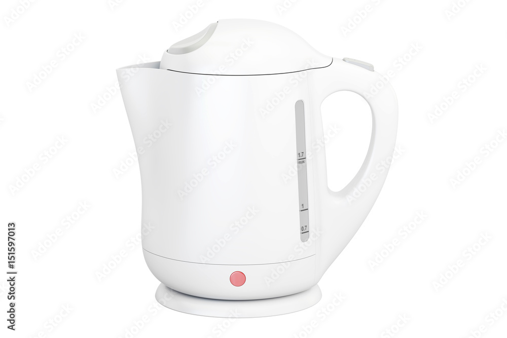 Obraz premium Electric kettle, 3D rendering