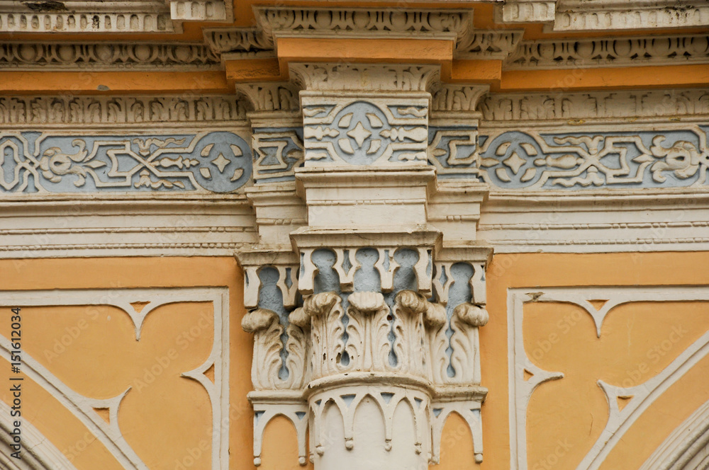 Colonial facade detail