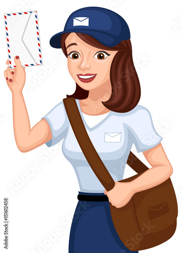 mailwoman cartoon