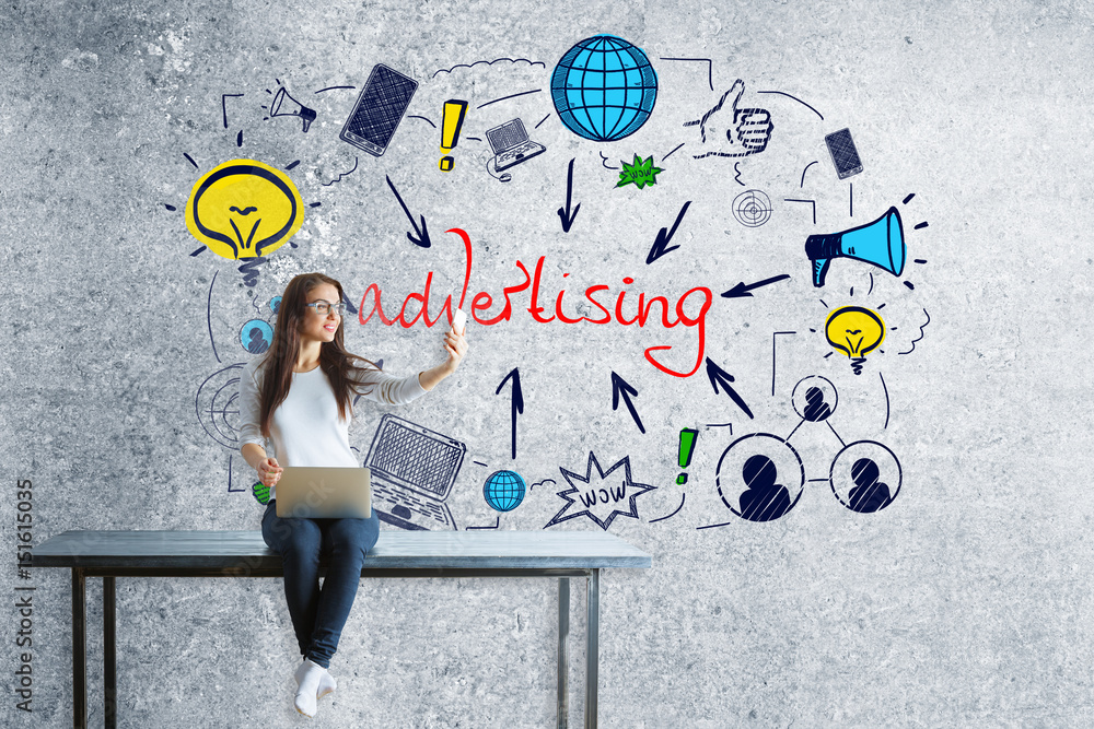 Advertising concept Advertising concept