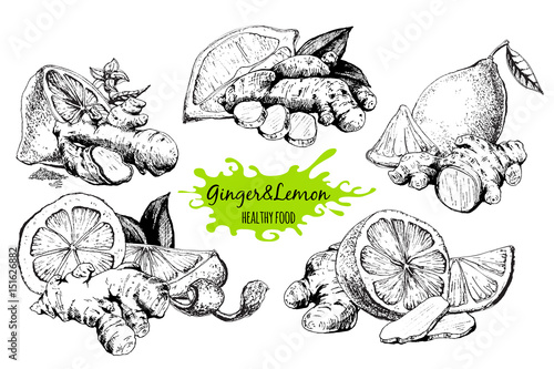 Ginger and lemon
