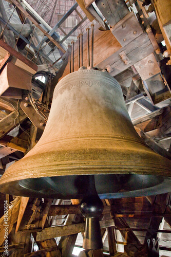 Bell in Bell Tower, Notre Dame, Paris, France