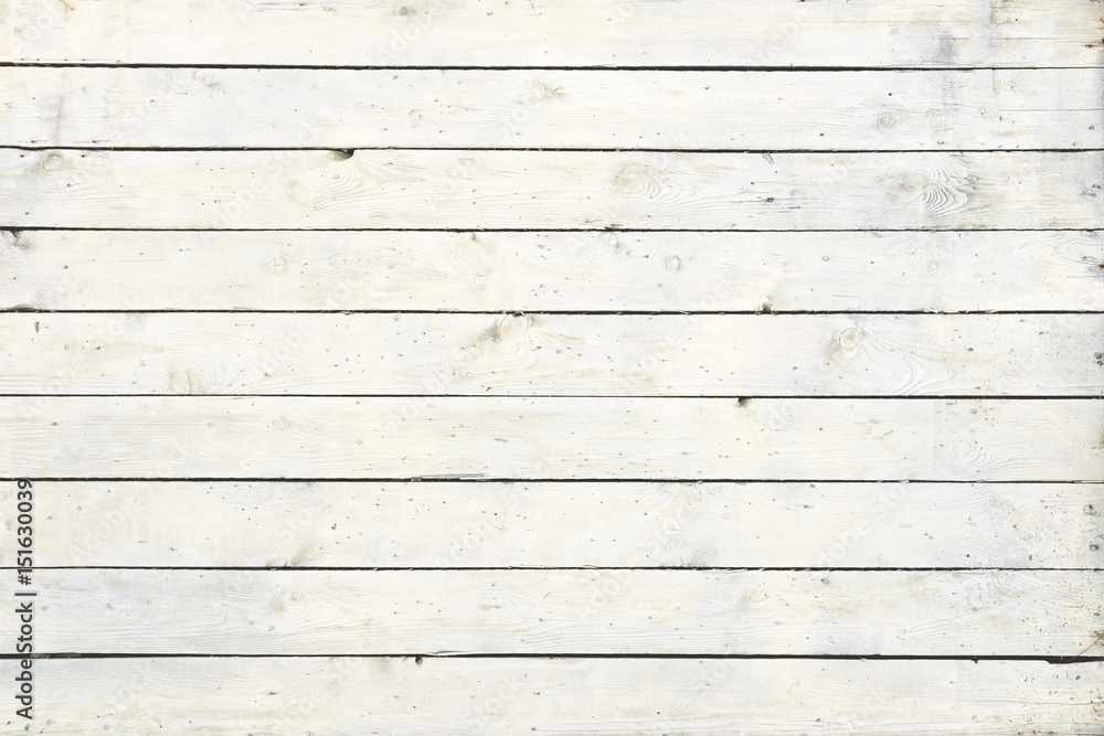White wooden wall texture as background White wooden wall texture as background