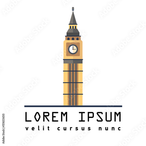Symbol of London tower Big Ben