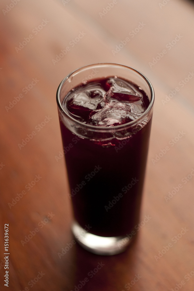 Purple Chicha.Peruvian refreshing purple beverage. Purple Chicha.Peruvian refreshing purple beverage.