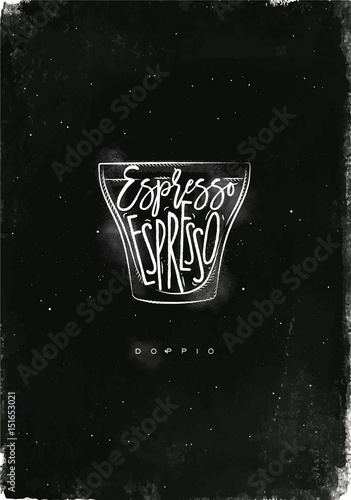 Doppio cup chalk