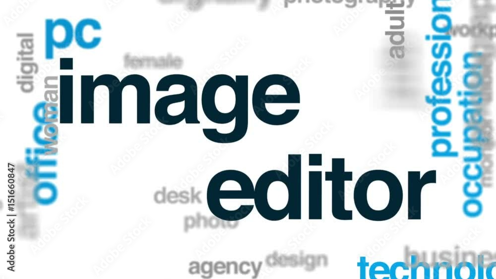Image editor animated word cloud, text design animation. Image editor animated word cloud, text design animation.