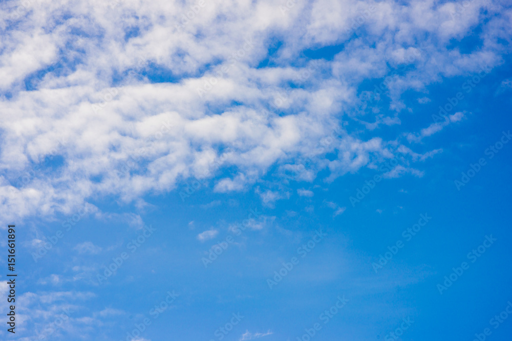 Naklejka premium Sky atmosphere cloudy background