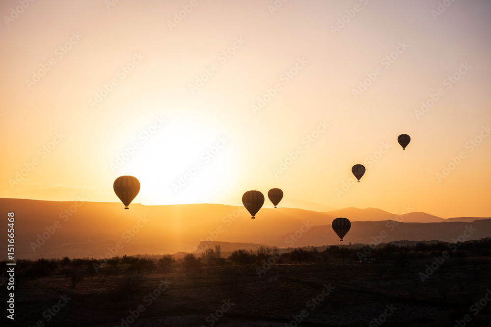 Hot air balloon in Cappadocia, Turkey