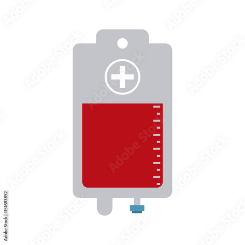 blood bag icon image vector illustration design 