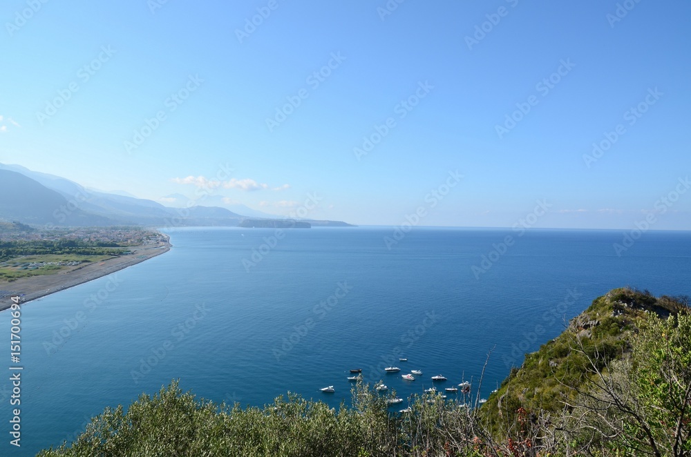 Coastline near Maratea, Campania & Basilicata, South Italy