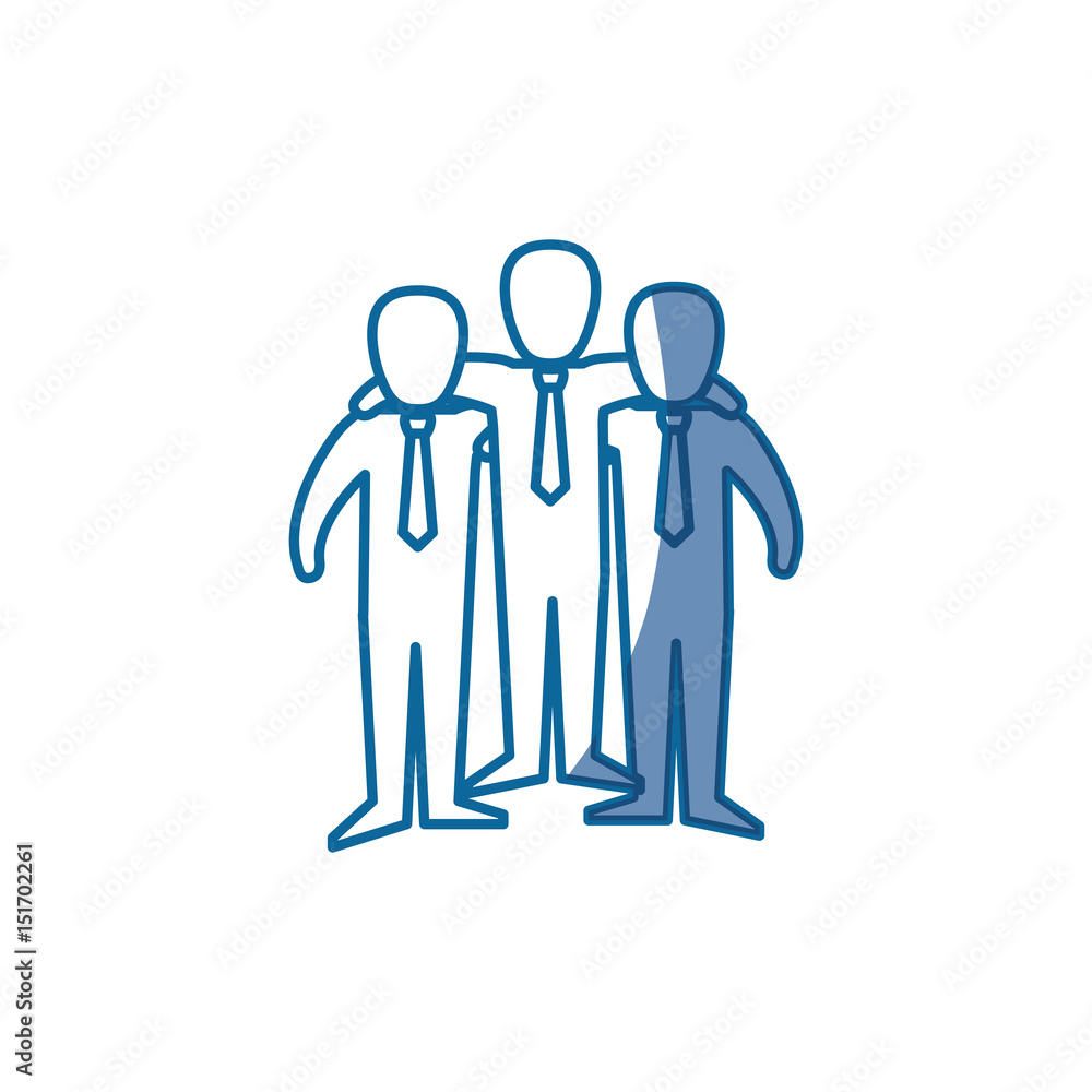 Businessman executive profile icon vector illustration graphic design