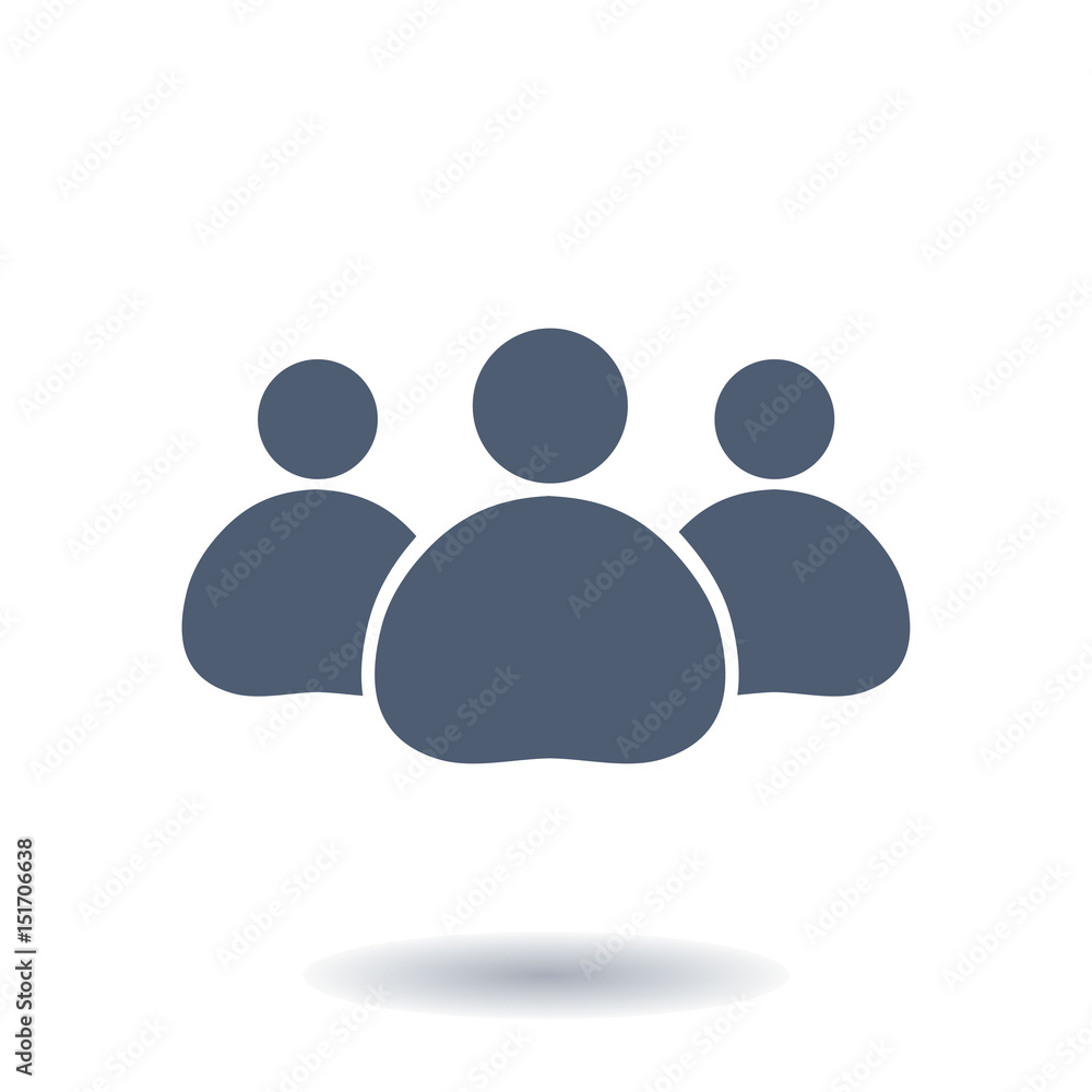 Team work icon. Office workers and business team. Team work icon. Office workers and business team.
