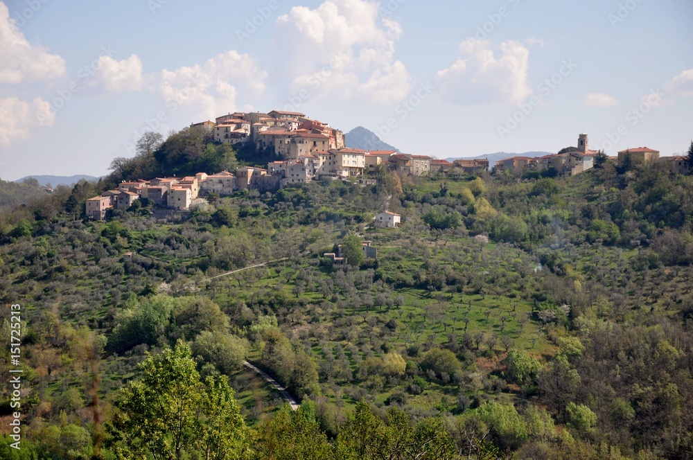 Scapoli im Nationalpark Abruzzen in Italien