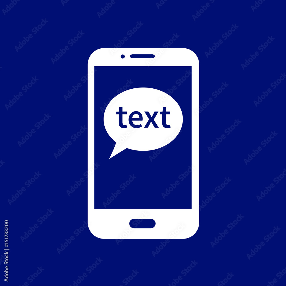 Mobile chatting icon.Mobile Phone Representing Web Chatting And Dialog. Mobile chatting icon.Mobile Phone Representing Web Chatting And Dialog.