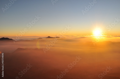 Sunrise on Mt. Sinai