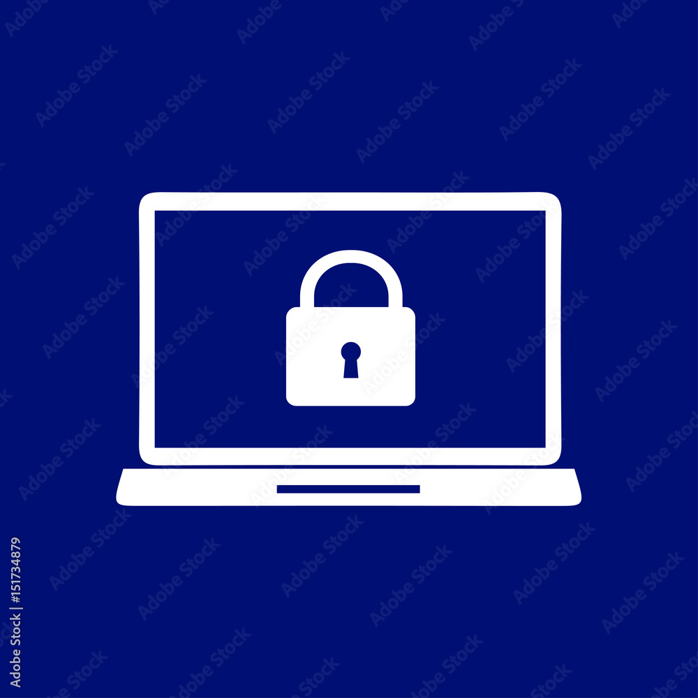 Internet security concept icon. Identification and protection symbol. Internet security concept icon. Identification and protection symbol.