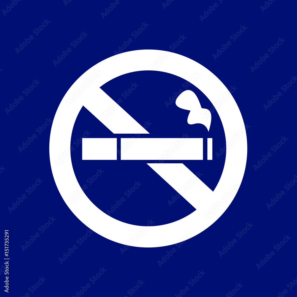 No smoke icon. Stop smoking symbol. Vector illustration. Filter-tipped cigarette. Icon for public places. No smoke icon. Stop smoking symbol. Vector illustration. Filter-tipped cigarette. Icon for public places.