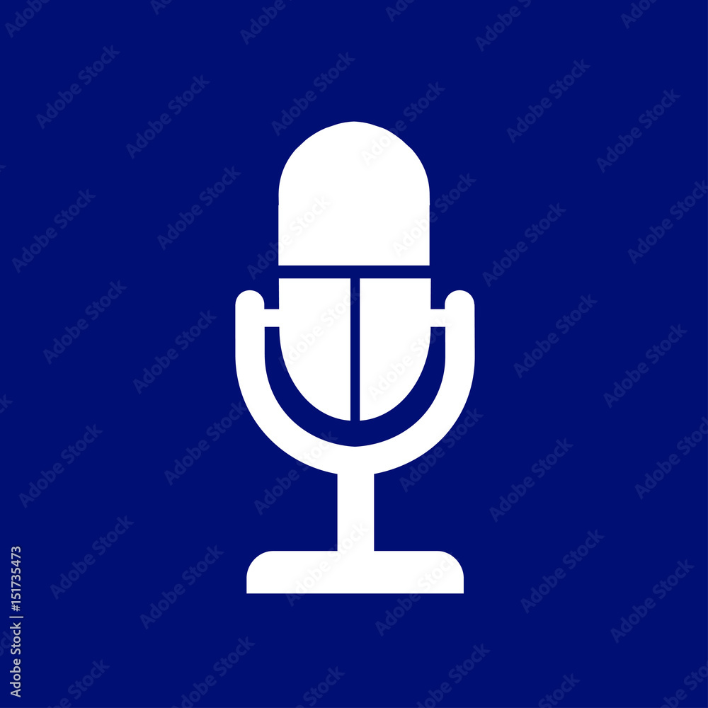 Speaker icon. Live music sign. Flat design style. Speaker icon. Live music sign. Flat design style.