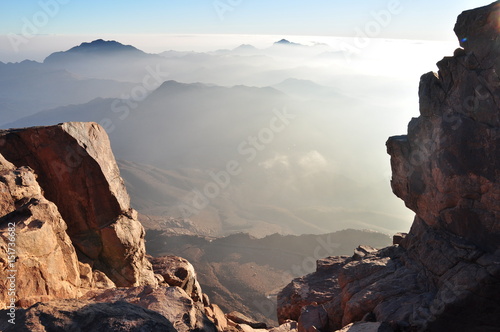 Obraz na plátně Sunrise on Mt. Sinai
