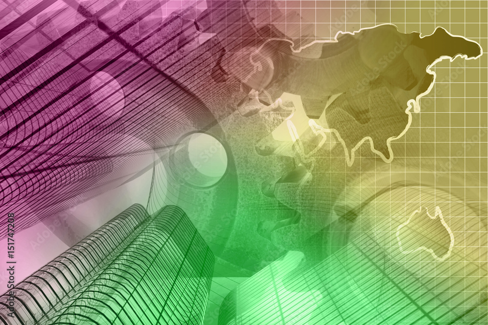 Obraz premium Euro background