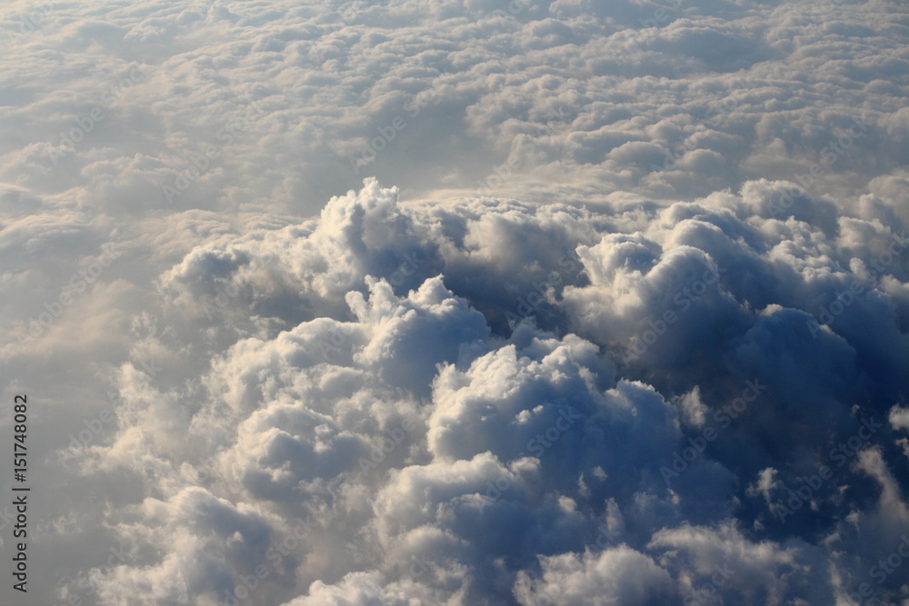top view of cloud at sunset moment. Ray of hope and inspiration concepts. top view of cloud at sunset moment. Ray of hope and inspiration concepts.