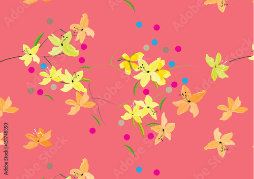 flowers background for frame watercolor brush 