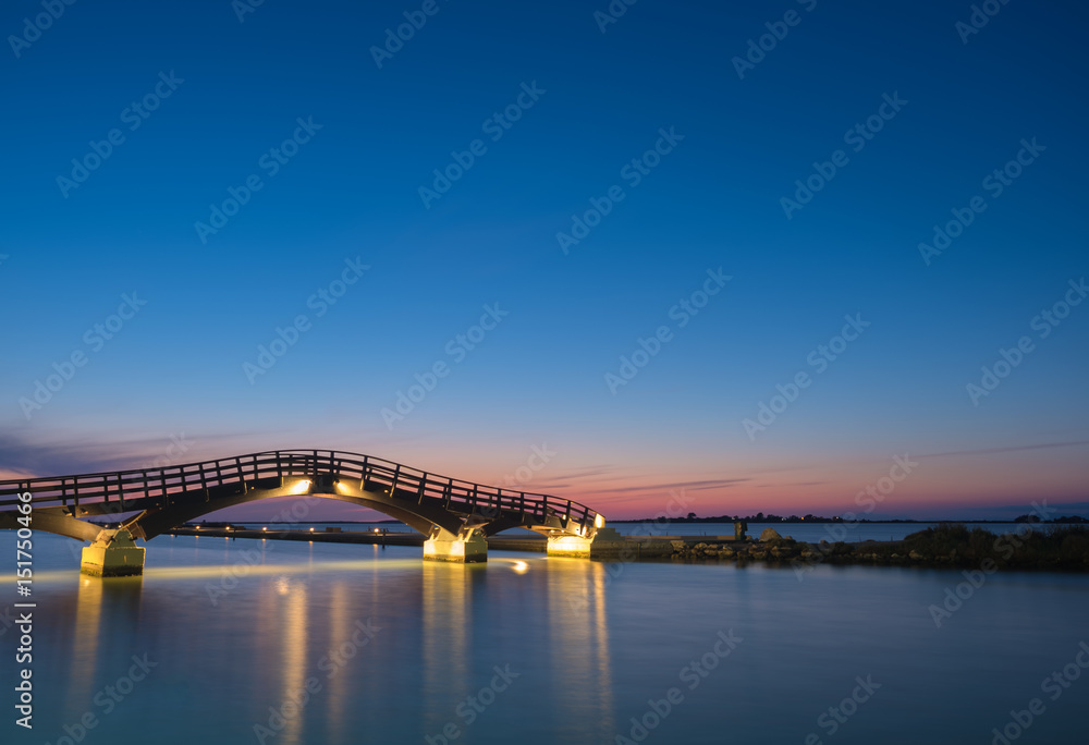 Bridge on the Ionian island of Lefkas