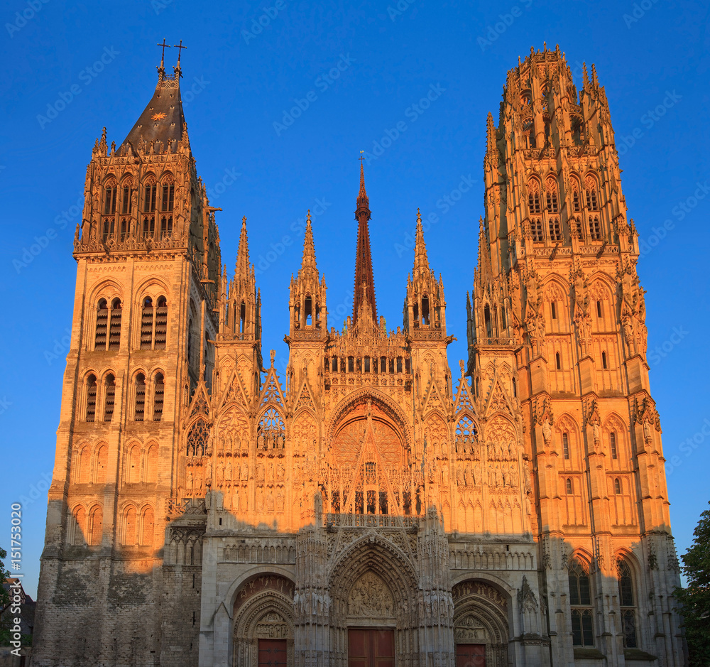 Cathédrale Notre-Dame de Rouen, Normandie 