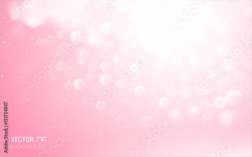 abstarct pink lights Effect Realistic Design Elements. Vector Illustration Modern Background