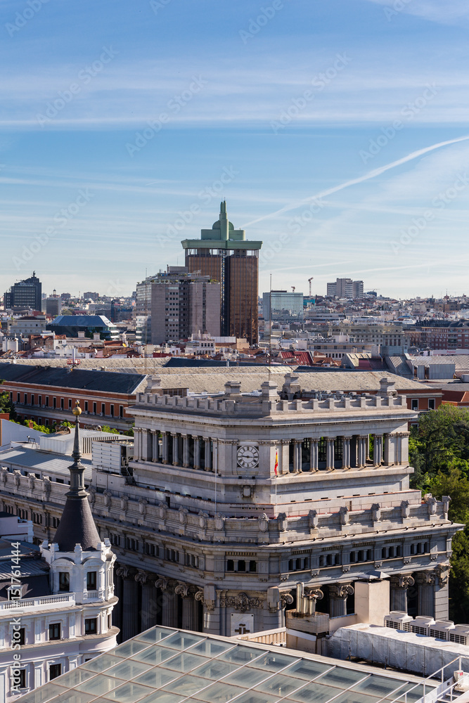 Obraz premium Public building of Instituto Cervantes in Madrid
