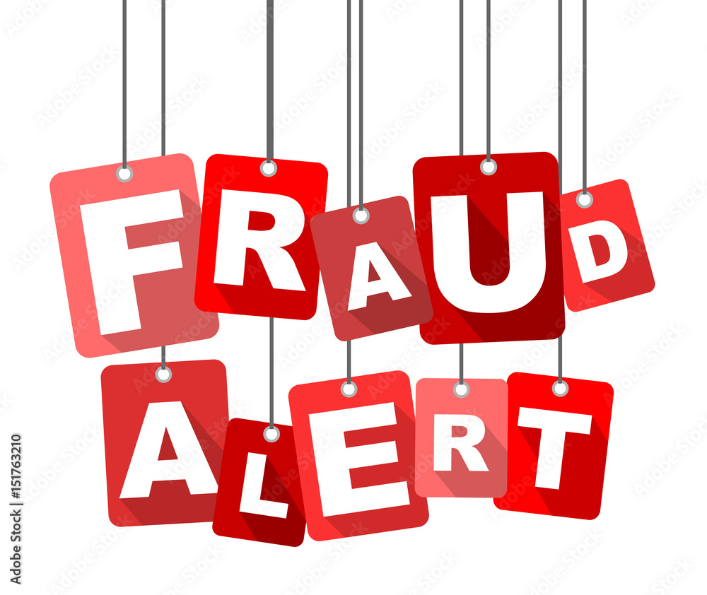 Red vector flat design background fraud alert. It is well adapted for web design. Red vector flat design background fraud alert. It is well adapted for web design.