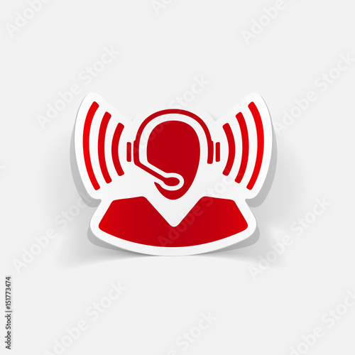 realistic design element: call center