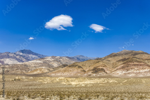 Photography driving SR 190 thru the Death Valley in the small Panamint valley and the  Slate