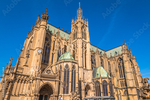 View of Metz Cathedral